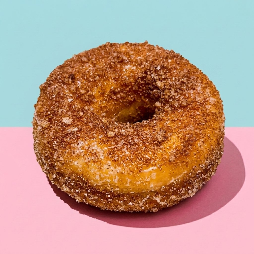 Cinnamon crumb donut