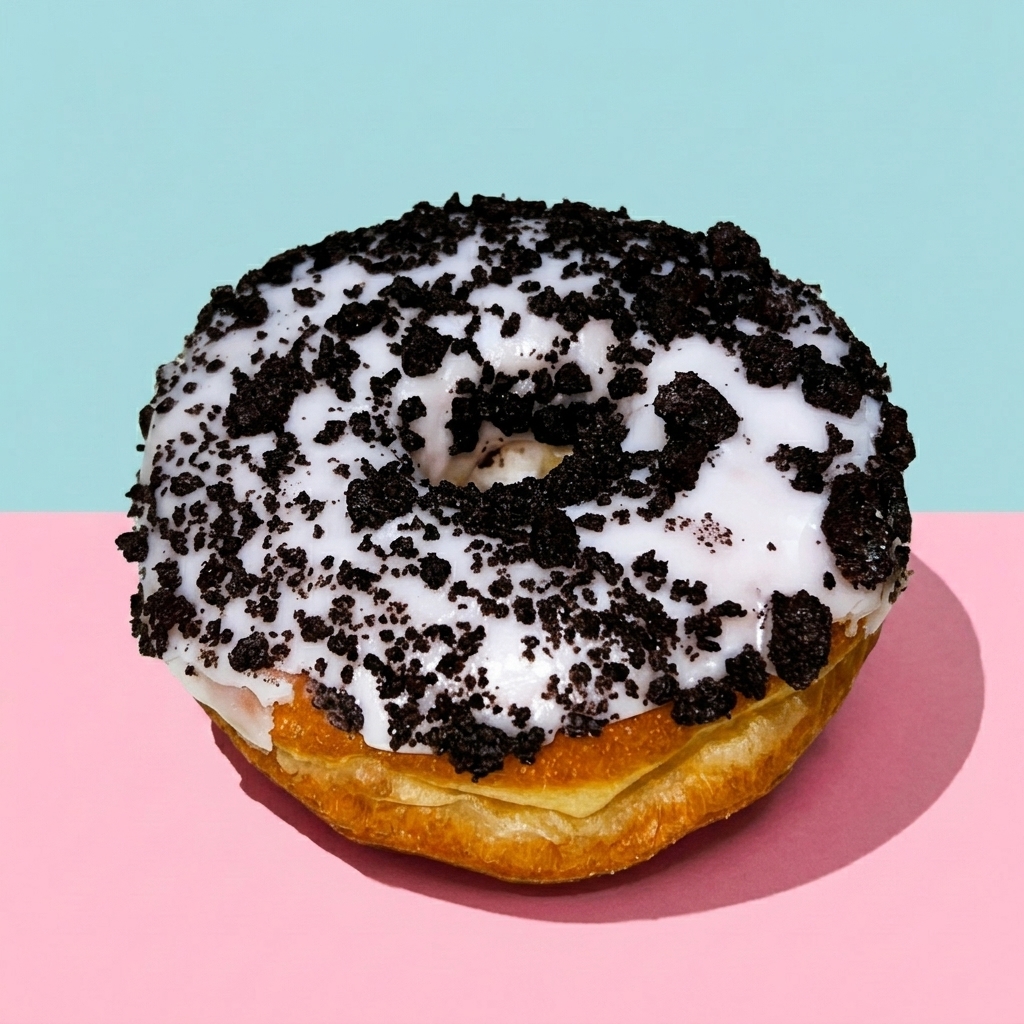 Cookies n' cream donut