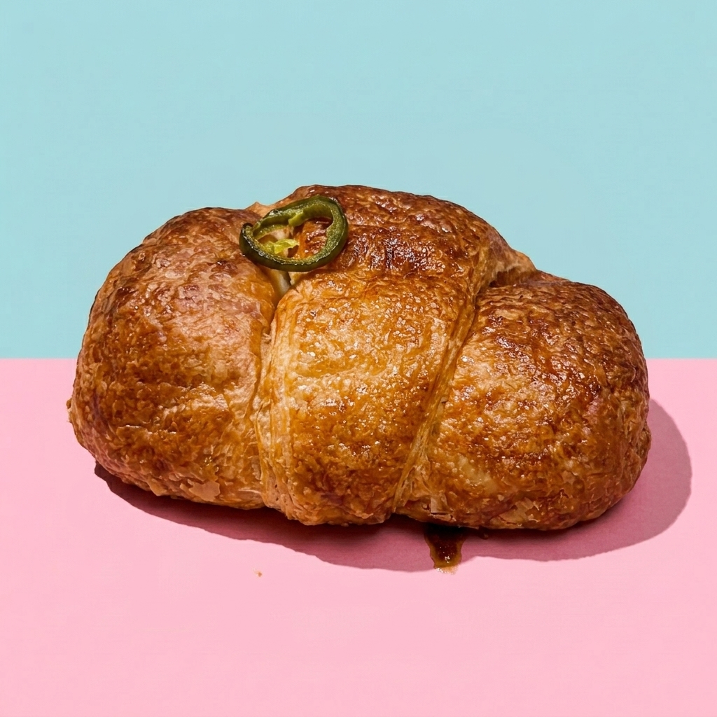Jalapeño croissant