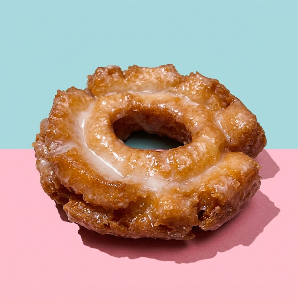 Old fashioned glazed donut